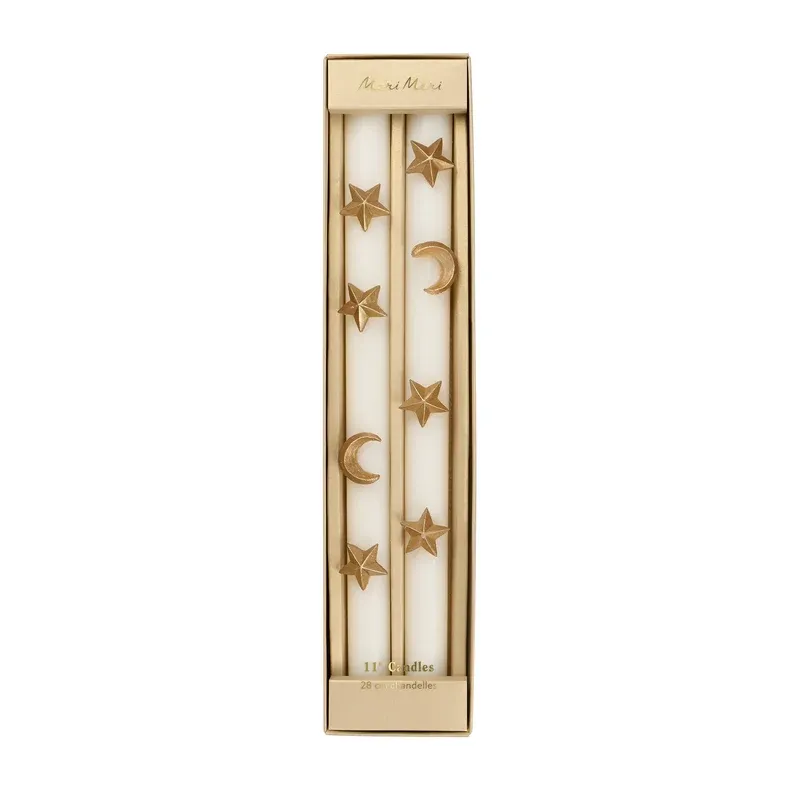 Meri Meri Celestial set 2 candele avorio 279 mm