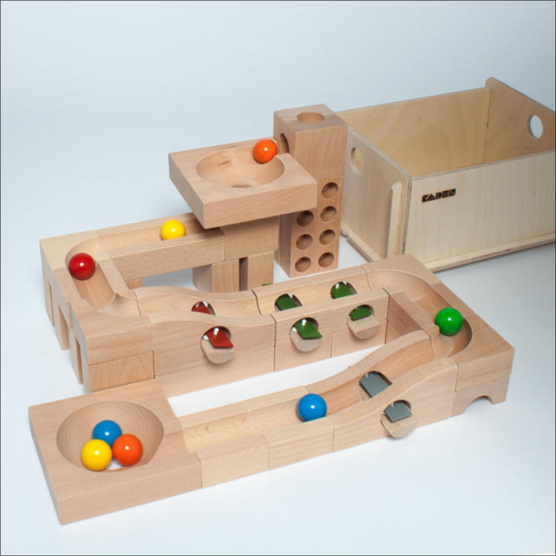 Kaden Accordo Plus pista biglie legno 31 pezzi musicale