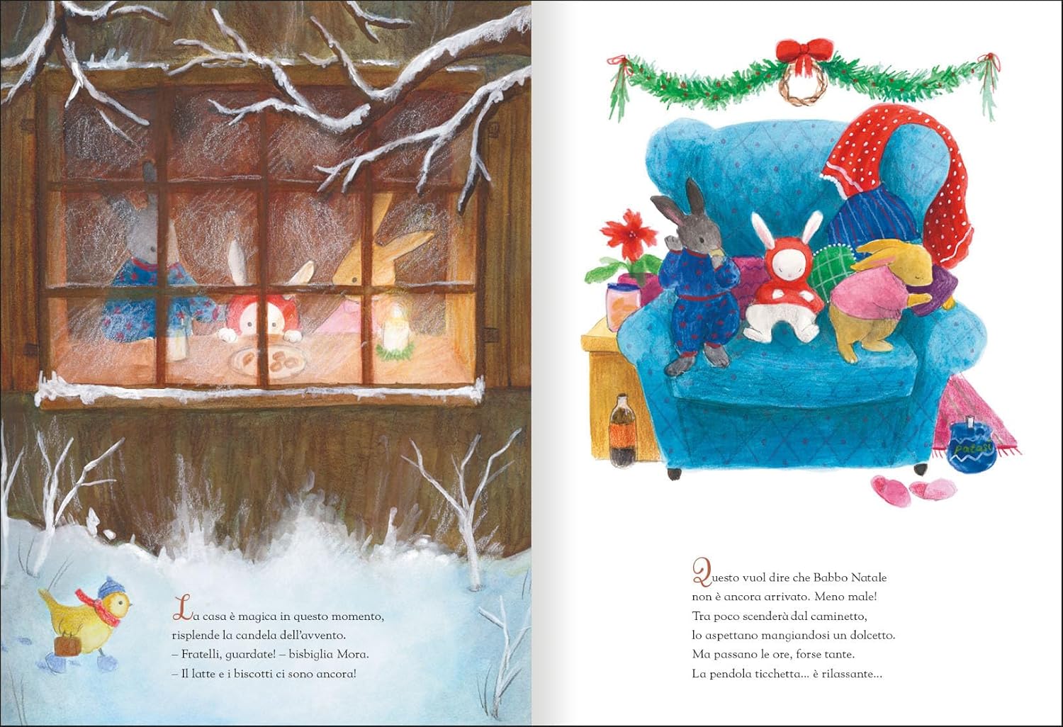Edizioni EL Bosco dei Conigli Un magico Natale libro 3 anni