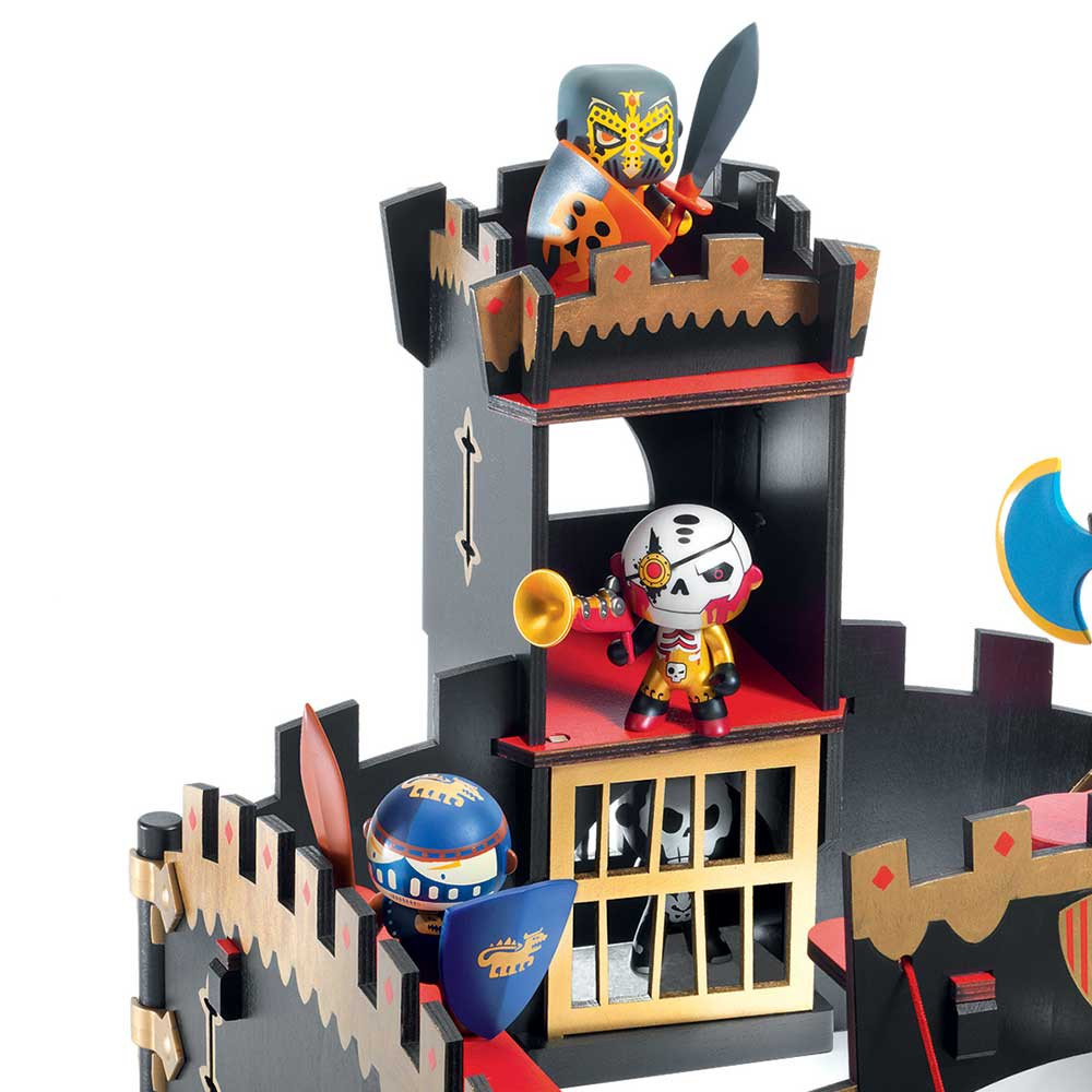 Djeco Arty Toys Castello Nero castello in legno