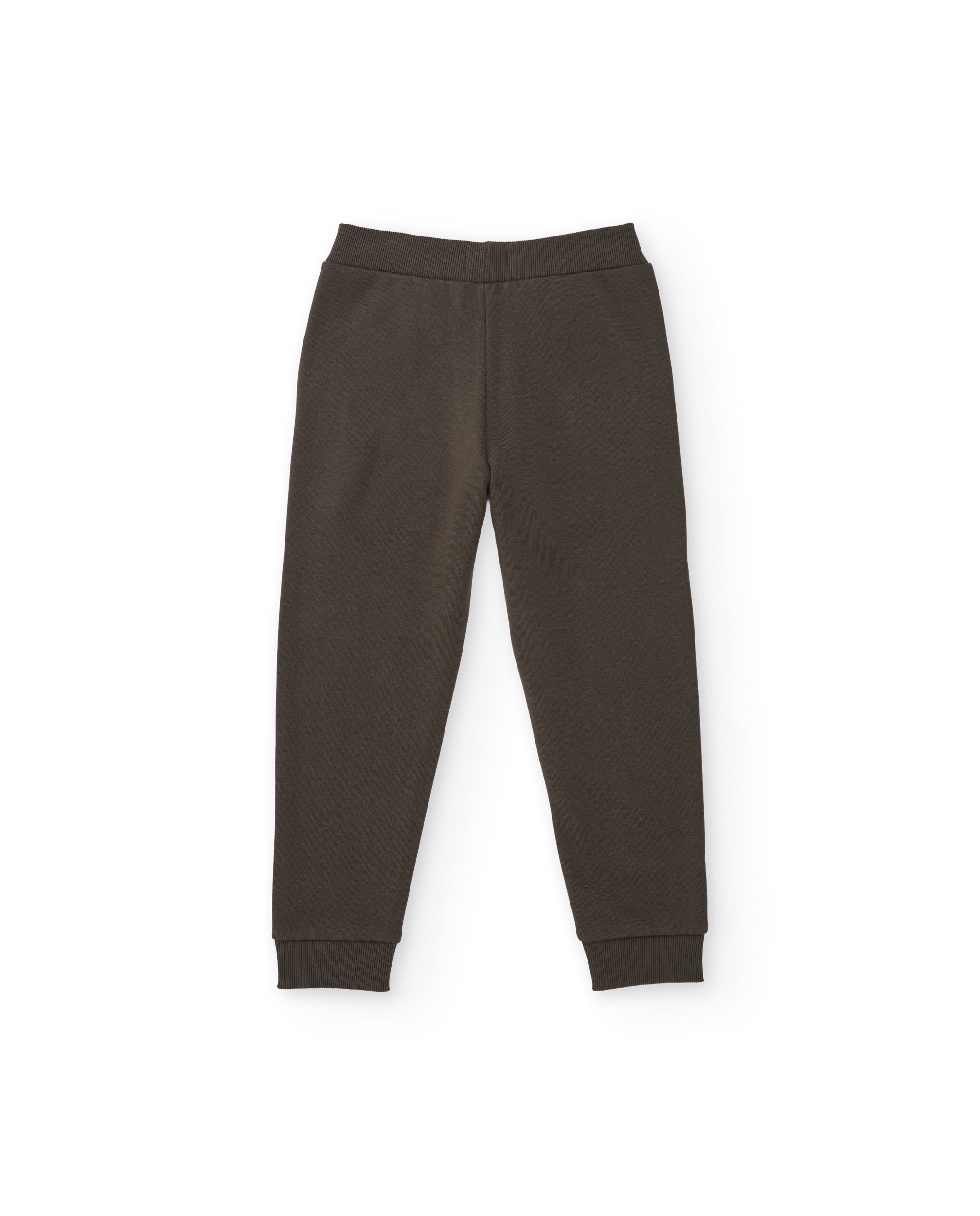 Tuc Tuc Basic's pantalone tuta bimbo marrone felpa