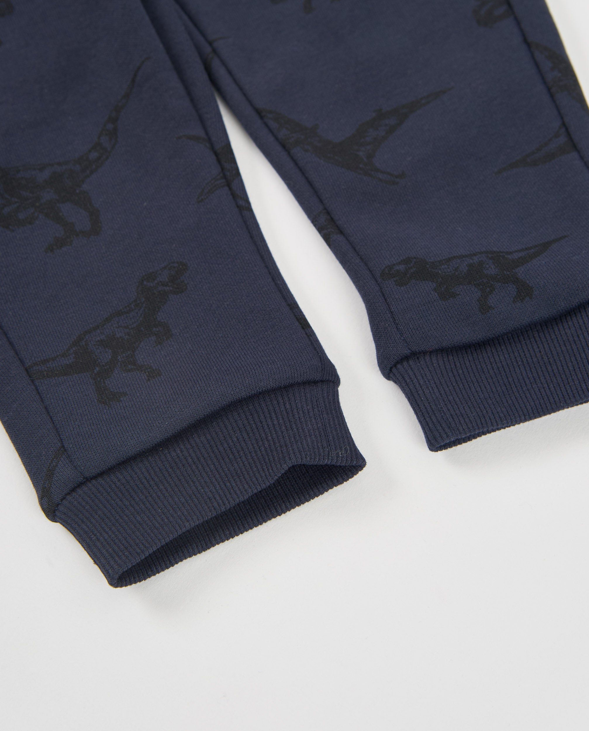 Tuc Tuc pantaloni tuta bambino blu stampa dinosauro