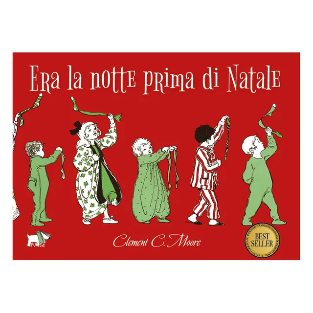 Pulce Era la notte prima di Natale libro 3-6 anni copertina rigida