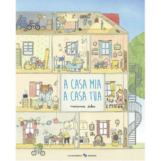 La Margherita A casa mia a casa tua libro 3-6 anni