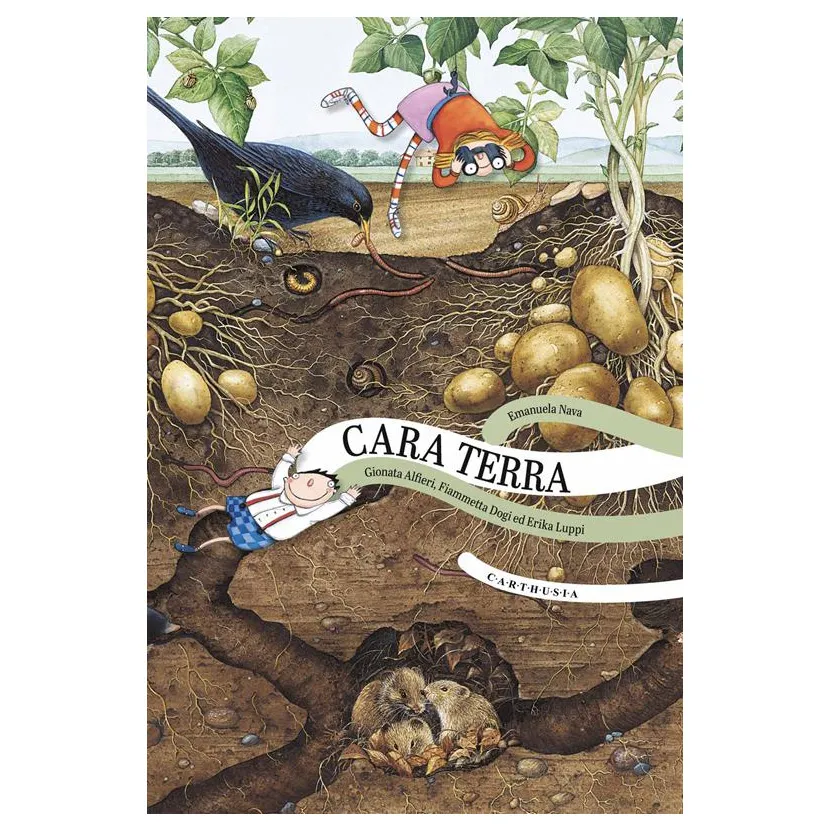 Carthusia Cara Terra libro bambini 36 pagine campagna