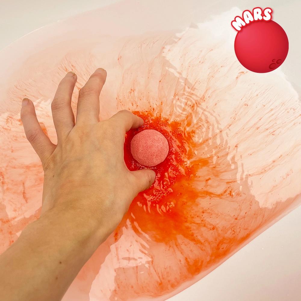 Zimpli Kids Solar System bombe bagno 8 pianeti