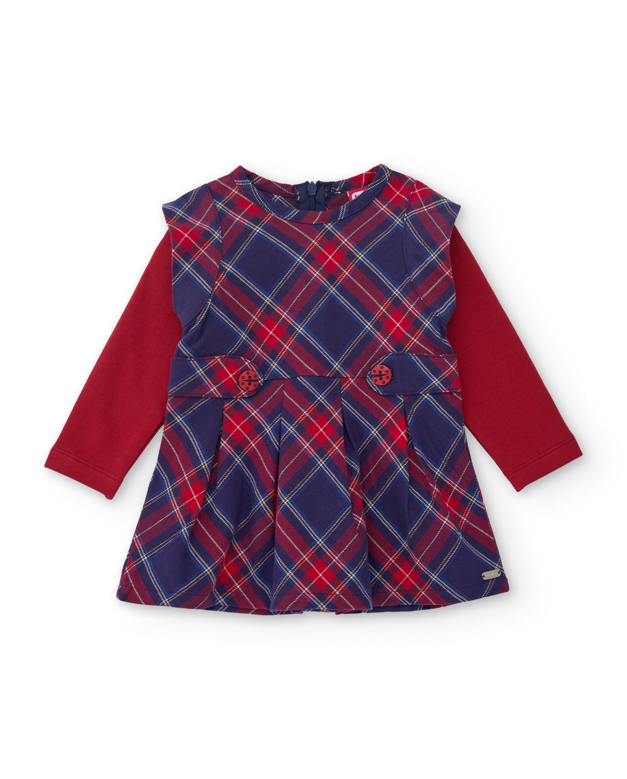 Tuc Tuc Good Wood Vestito Bimba Rosso a quadri