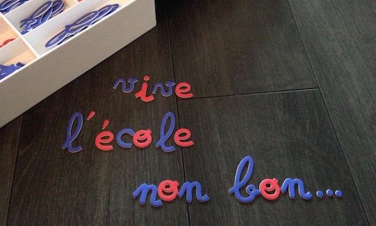 L'Ippocampo Montessori alfabeto mobile 160 lettere