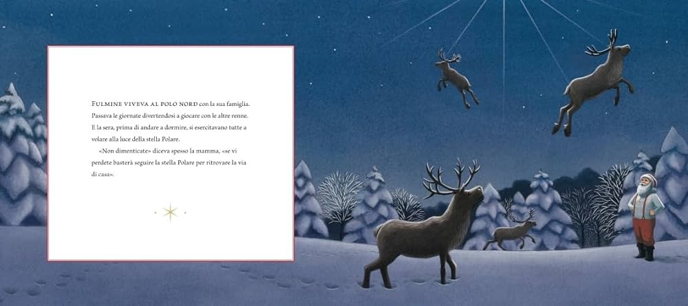 Nord-Sud Fulmine e la Stella Polare albo illustrato 40 pagine
