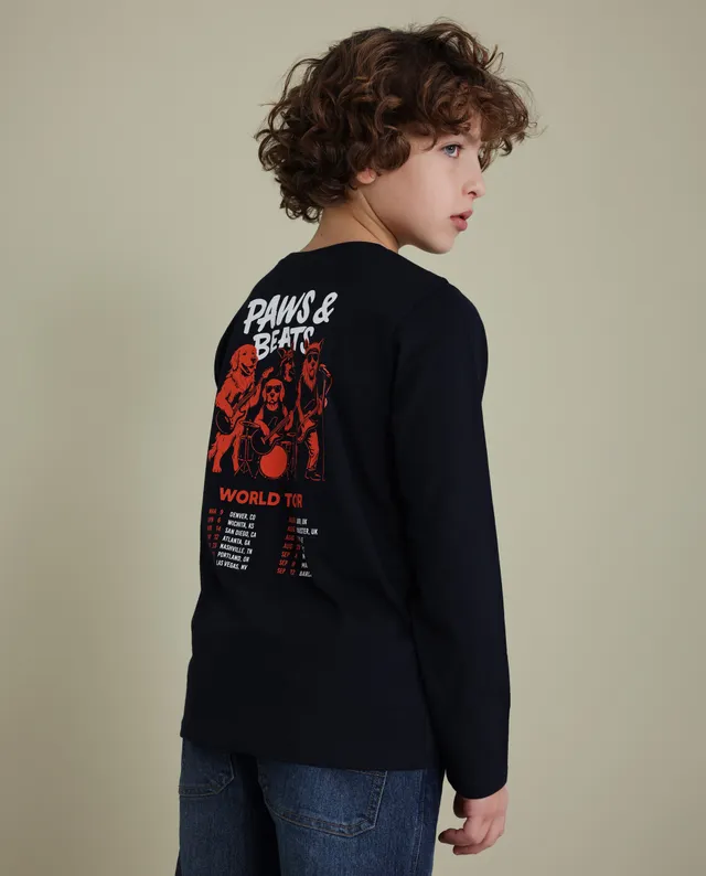 Tuc Tuc Sound Companions maglia bambino blu manica lunga