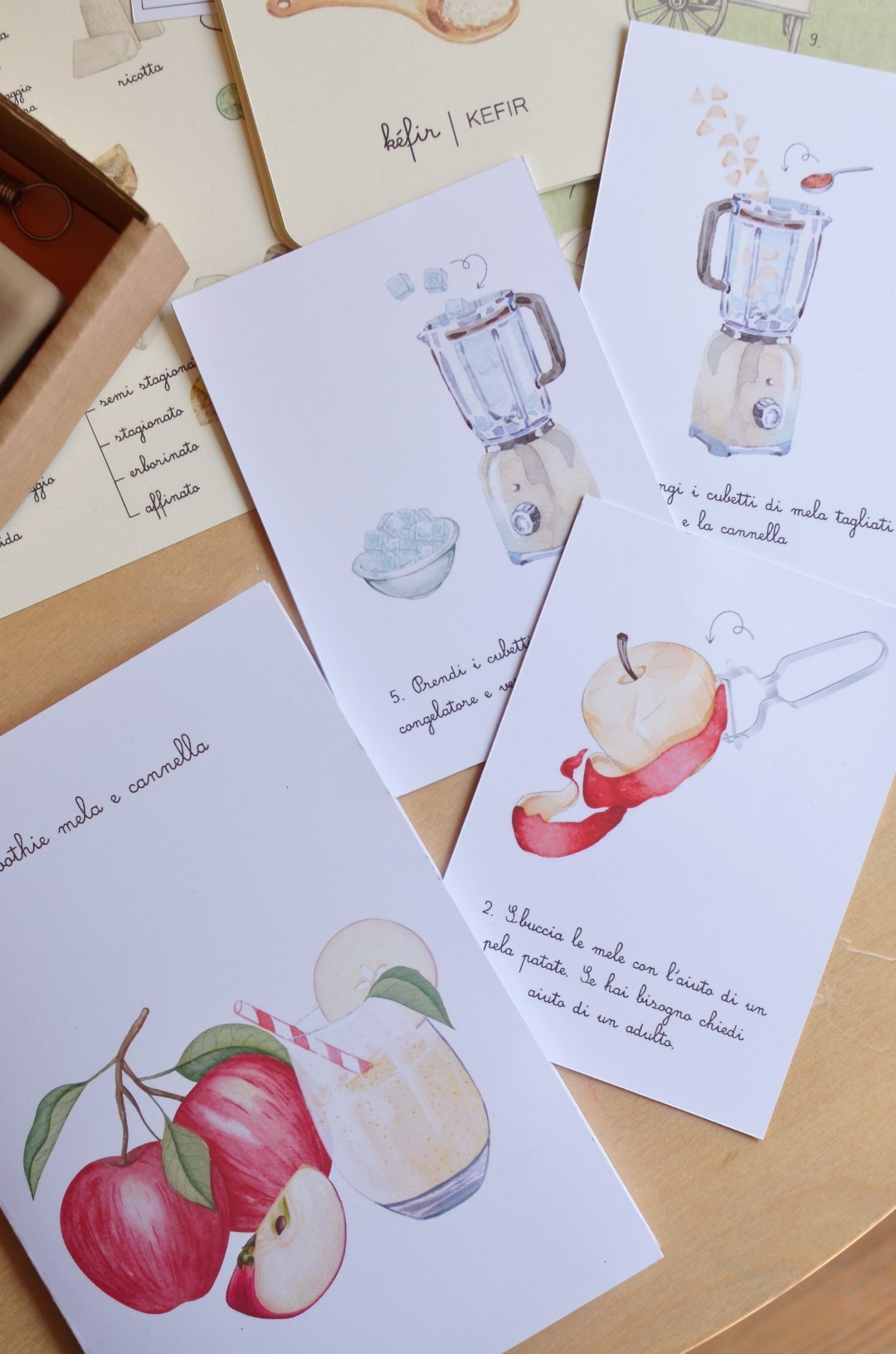 PlayKitBaboo Viaggio del Latte Kit Gioco con Libro