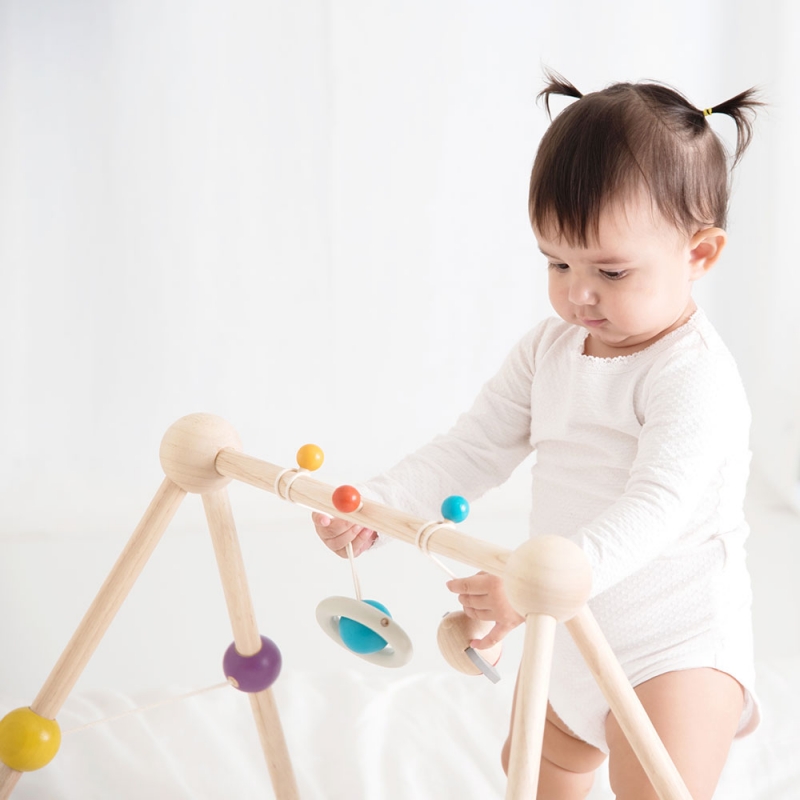 Plan Toys Galaxy palestrina legno pastello 47x56x47 cm