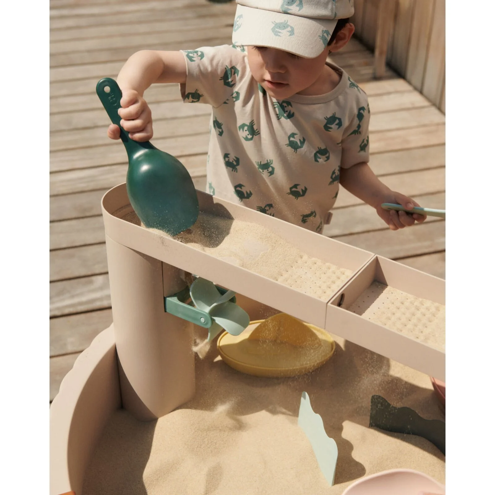 Liewood Sepp tavolo sensoriale blue sabbia e acqua