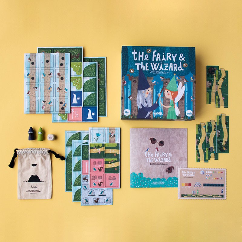 Londji The Fairy & The Wizard gioco cooperativo foresta