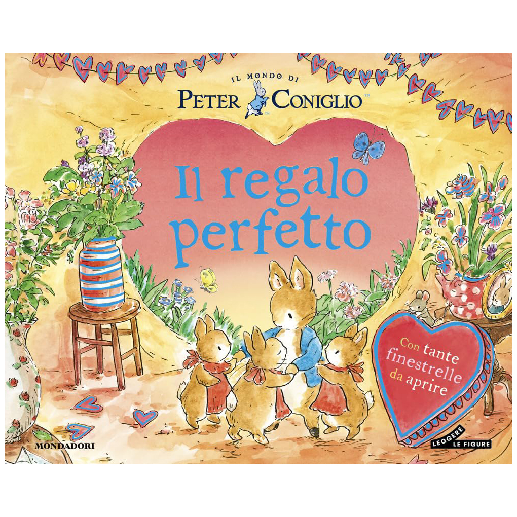 Peter Coniglio Il regalo perfetto libro con alette cartonato