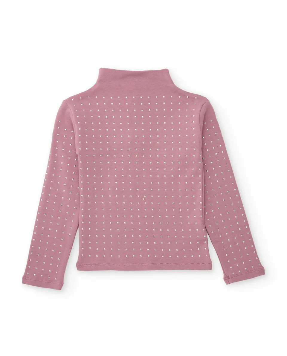 Tuc Tuc Soft Christmas lupetto bambina rosa strass