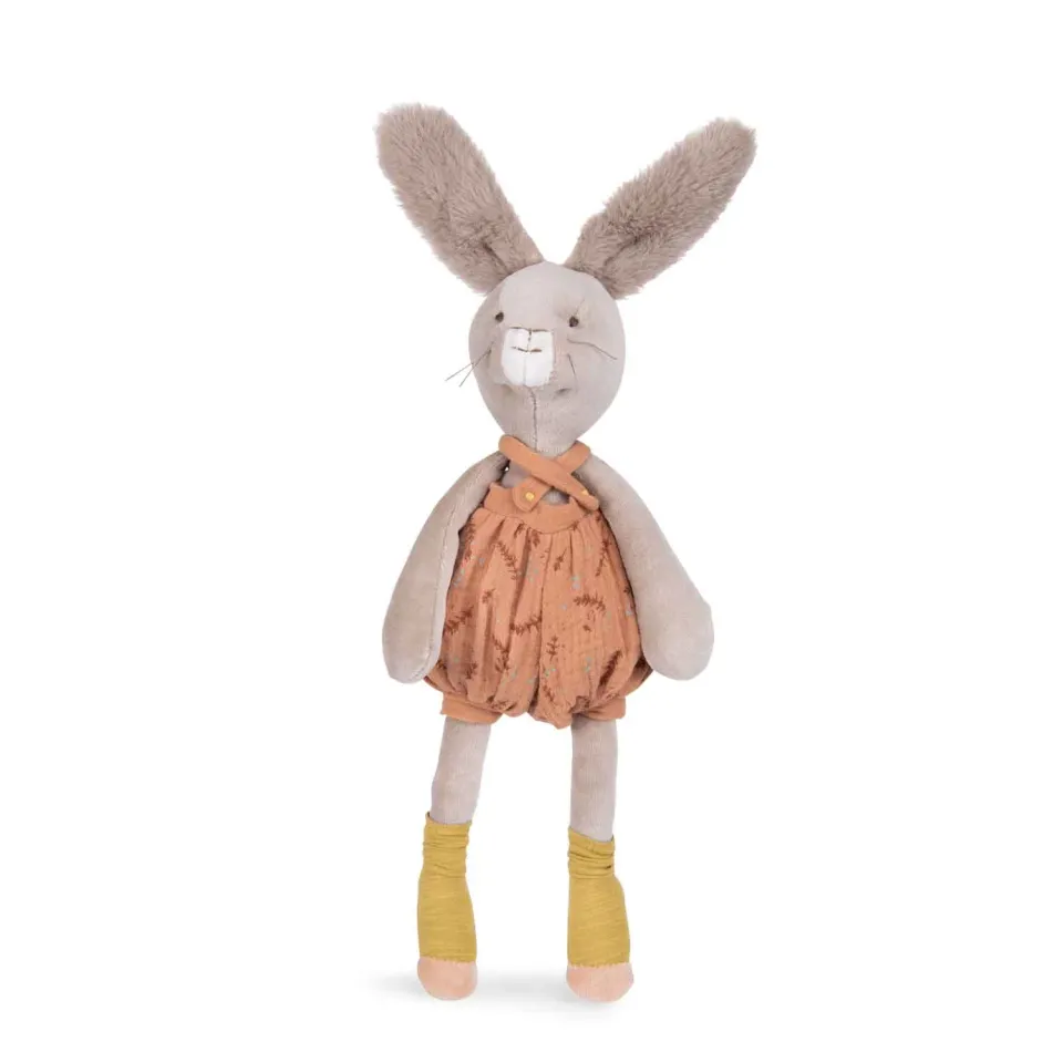 Moulin Roty Trois petits lapins pupazzo Coniglio Argilla 38 cm