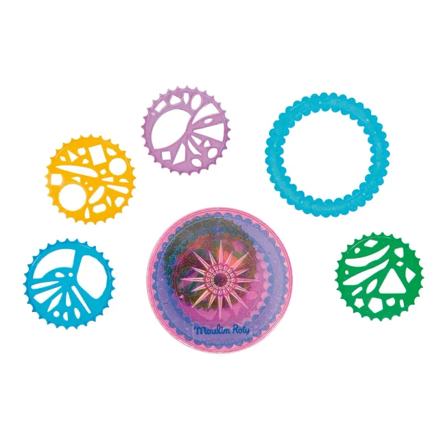 Moulin Roty spirali magiche set disegno 5 pezzi