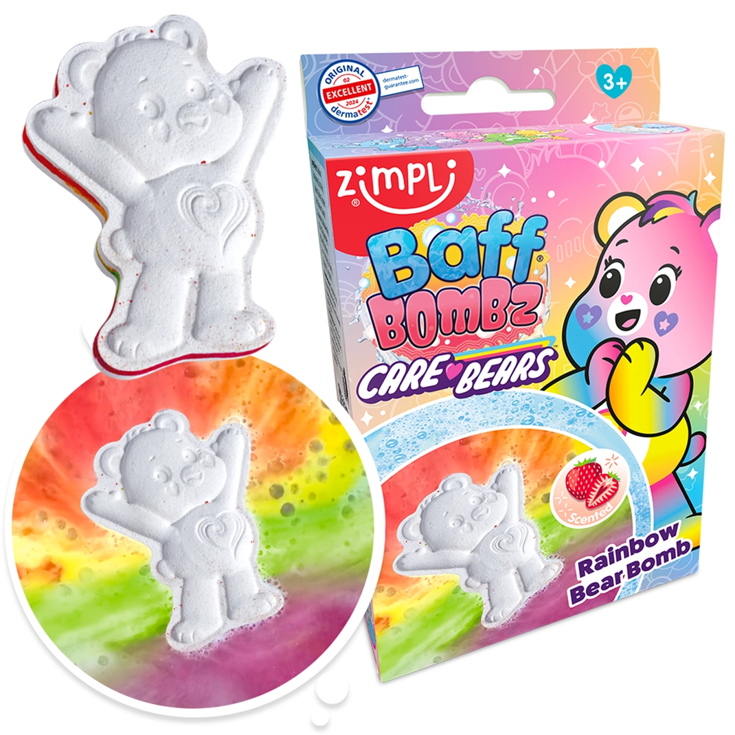 Zimpli Kids Care Bears bomba da bagno Large bagno colore