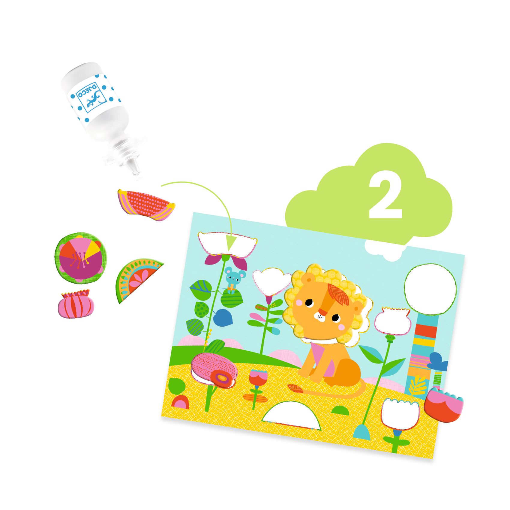 Djeco Set Artistico Multi Attività 18 Mesi 6 Attività