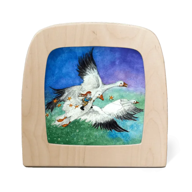 Toverlux George and the Snow Geese Trasparenza Waldorf Margo