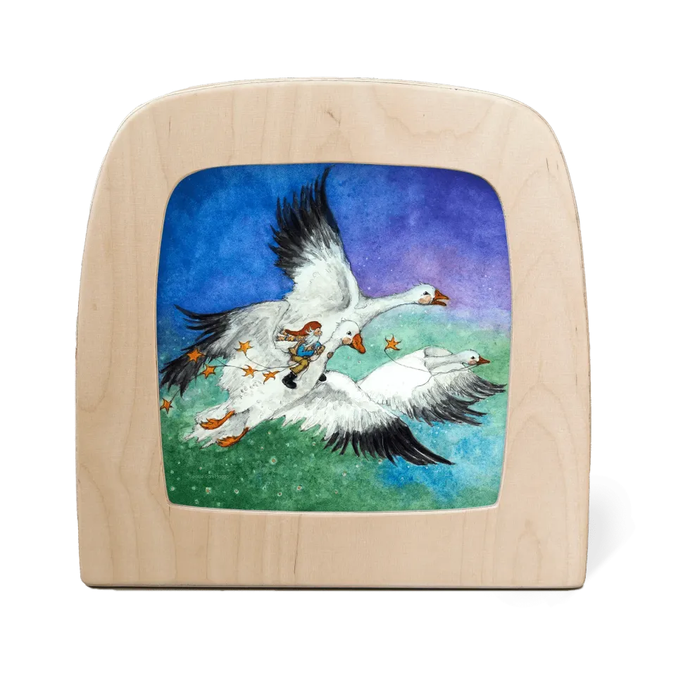 Toverlux George and the Snow Geese Trasparenza Waldorf Margo