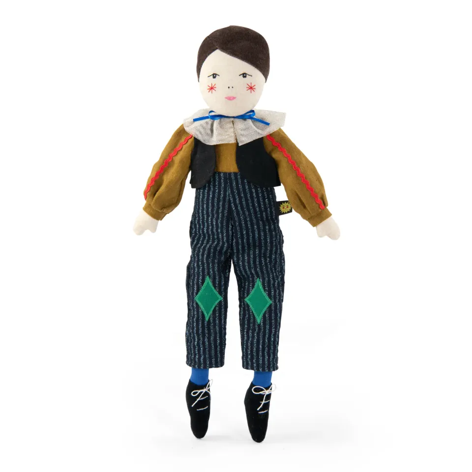 Moulin Roty Les Cometes Filantes Enzo bambola 43 cm stoffa