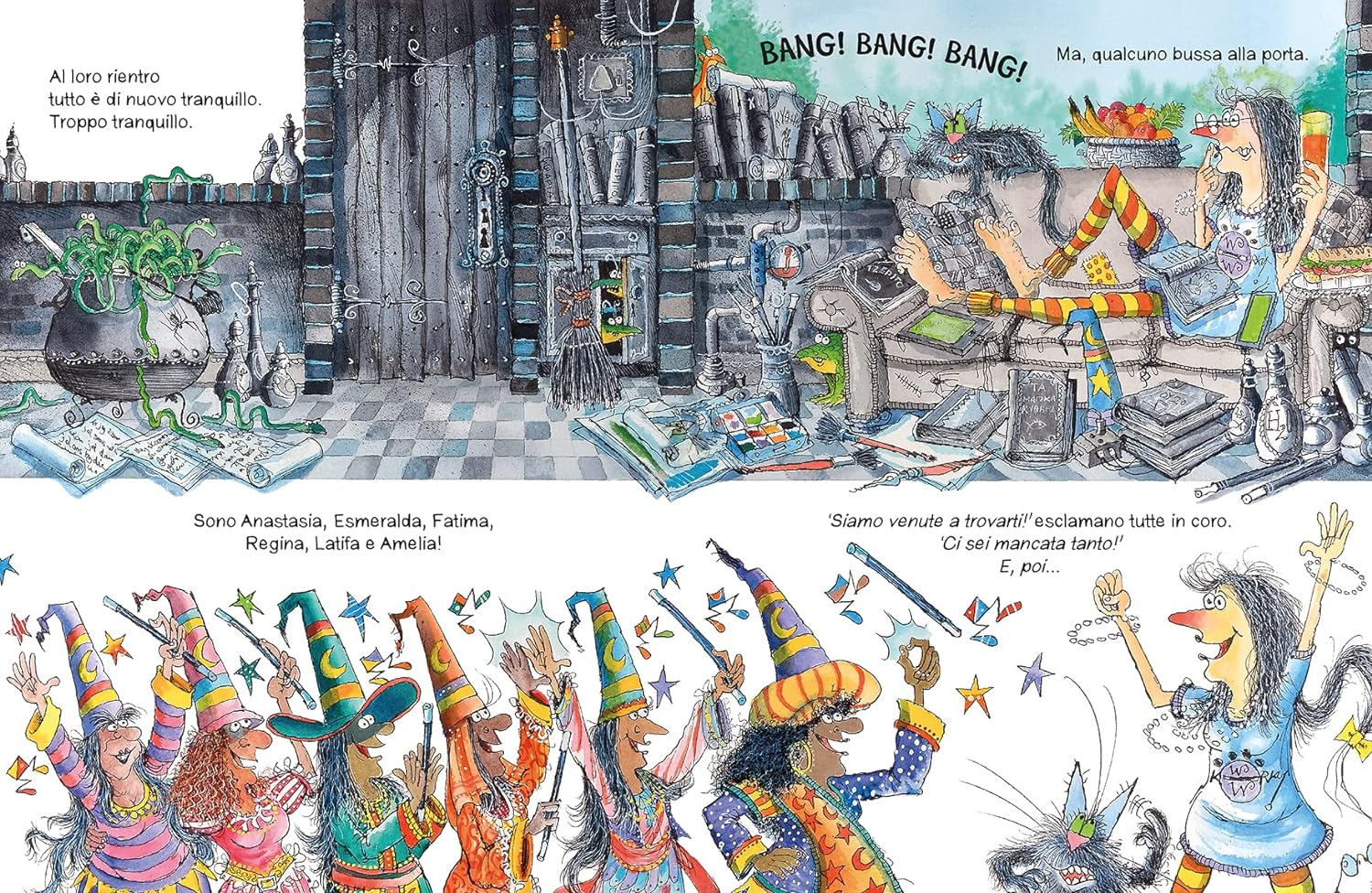 IdeeAli Festa delle Streghe libro bambini Sibilla 32 pagine