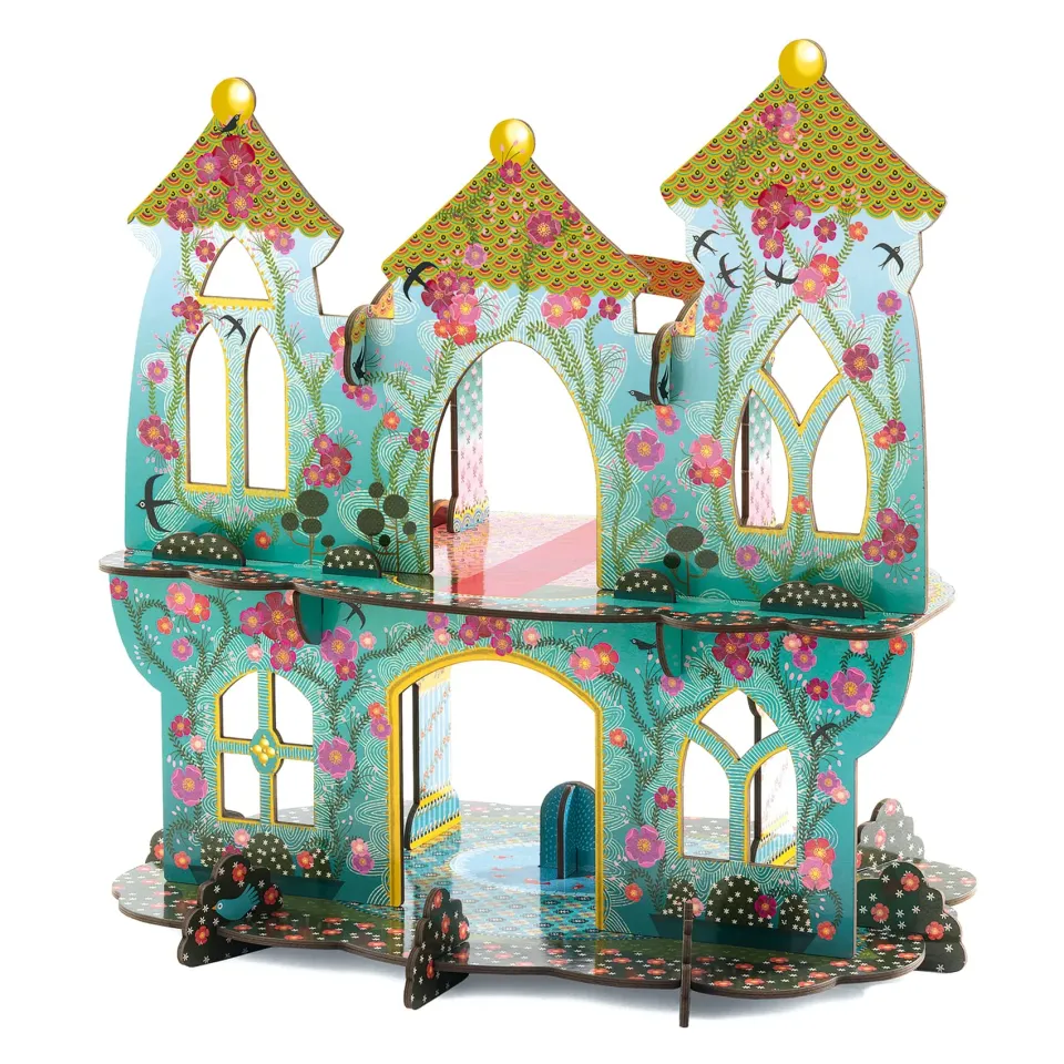 Djeco Pop to Play Castello meraviglie castello cartone 4 anni