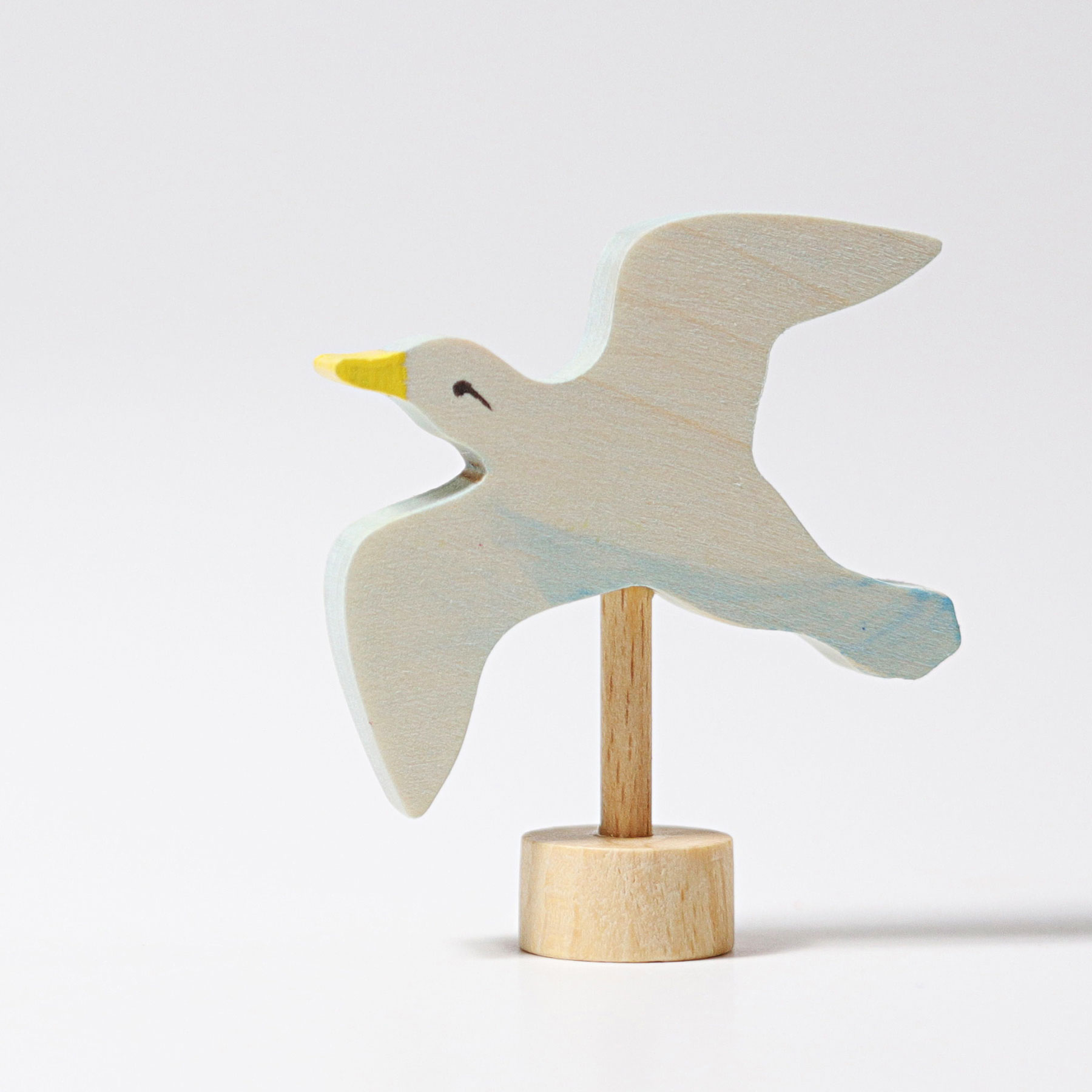 Grimm's figura legno Gabbiano 7 cm decorativa