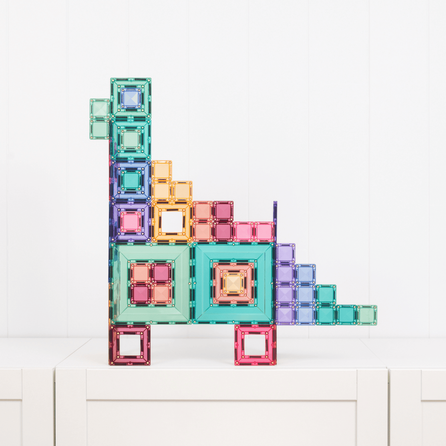 Connetix Portal Pastel Pack costruzioni magnetiche 48 pezzi
