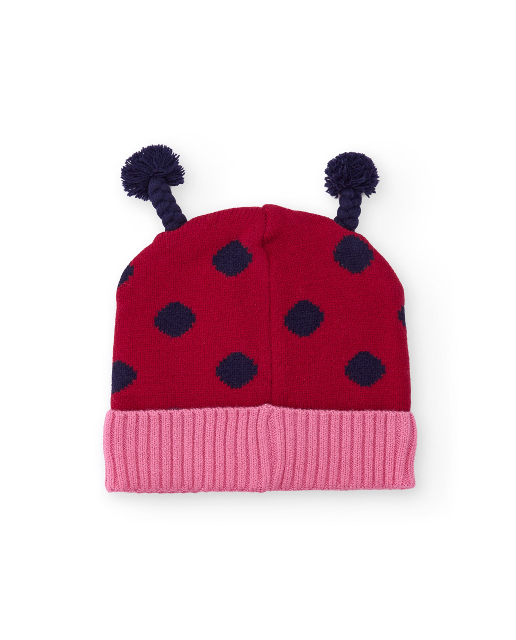 Tuc Tuc Good Wood cappello bambina rosso pois antenne
