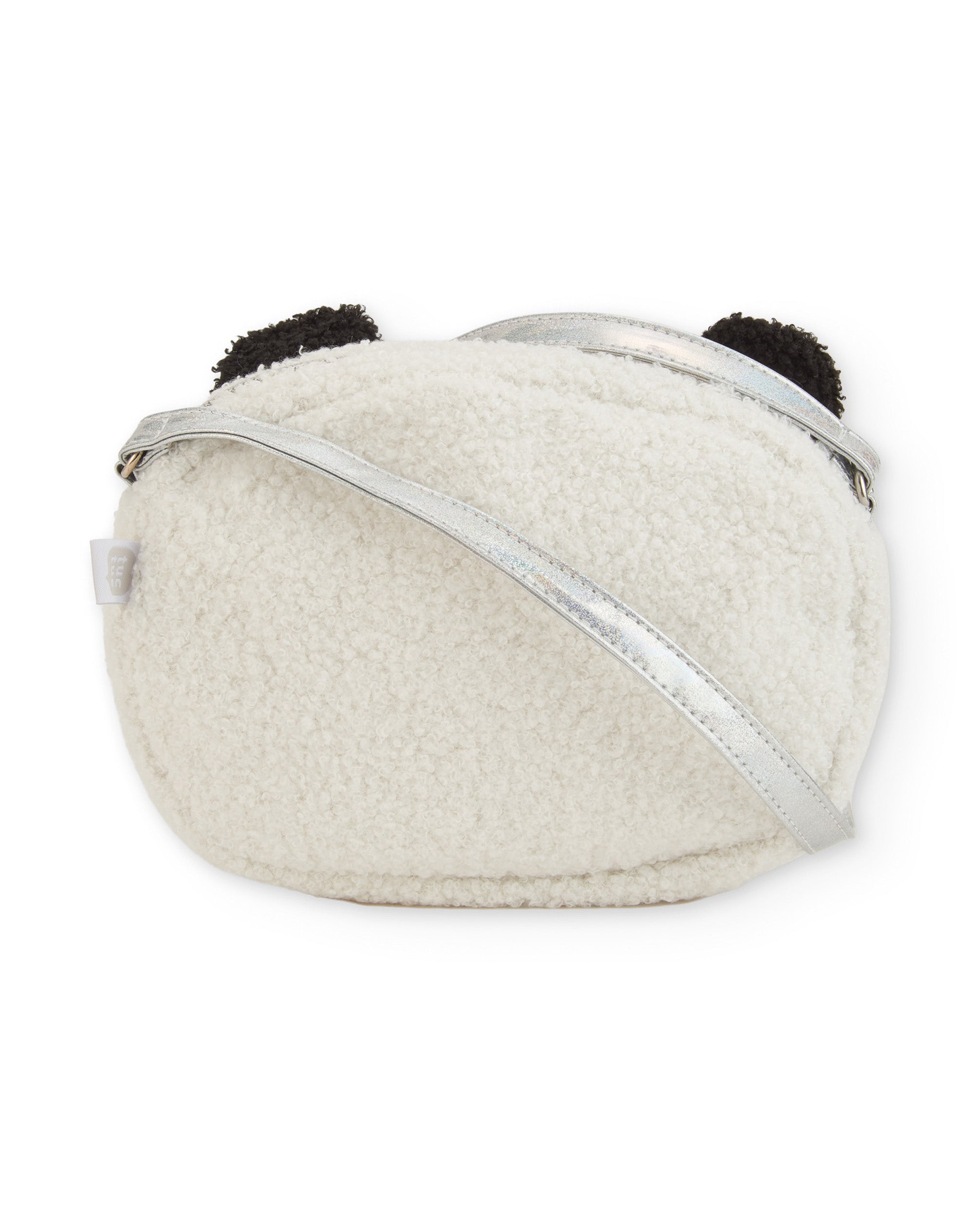 Tuc Tuc borsa bambina panda bianco pelouche tracolla