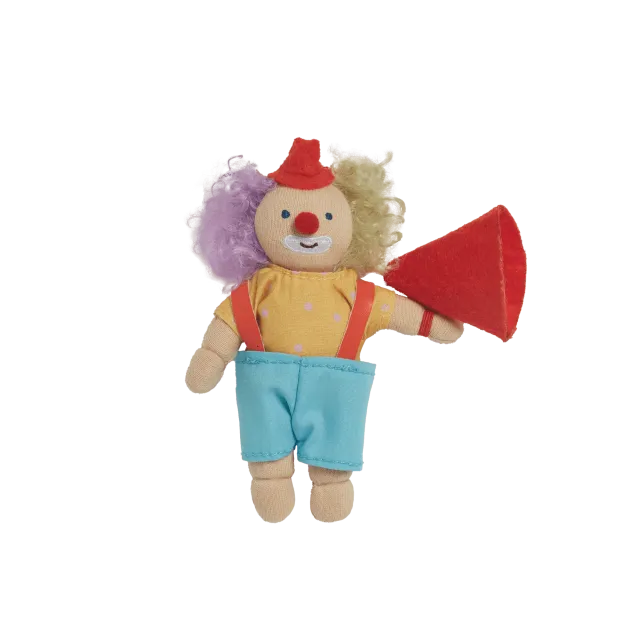 OlliElla Holdie Confetti the Clown Bambola 11 cm