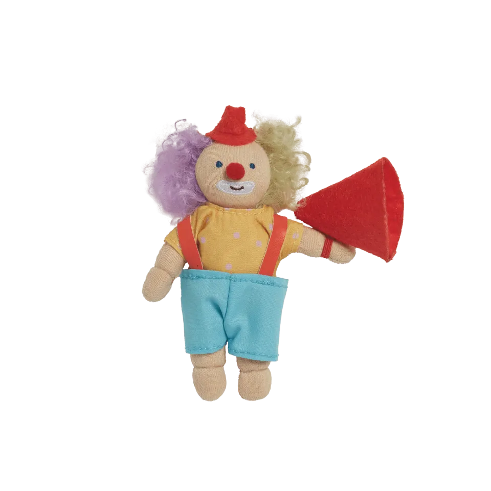 OlliElla Holdie Confetti the Clown Bambola 11 cm