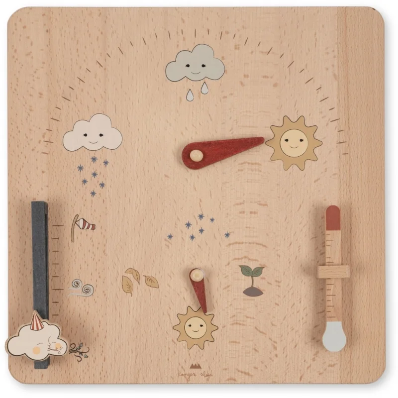 Konges Sløjd Stazione Meteo gioco legno faggio 30 cm