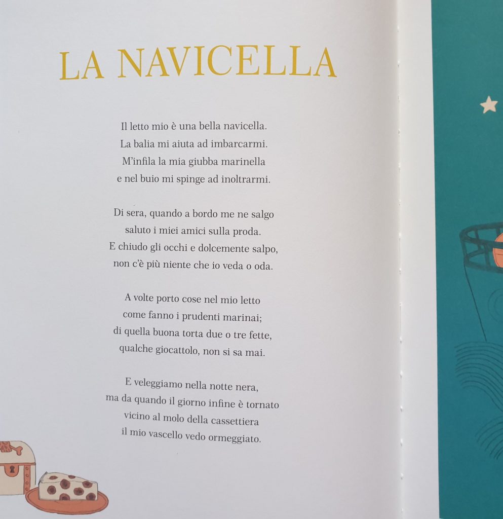 Rizzoli Piccolo Giardino di Poesie libro rilegato 3-6 anni