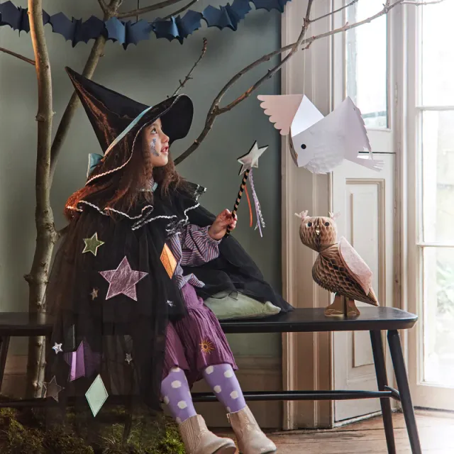 Meri Meri streghetta costume bambina tulle 3-6 anni