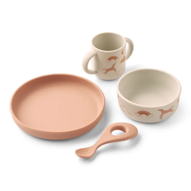 Liewood Vivi Baby Dream Set Pappa Silicone 4 pezzi