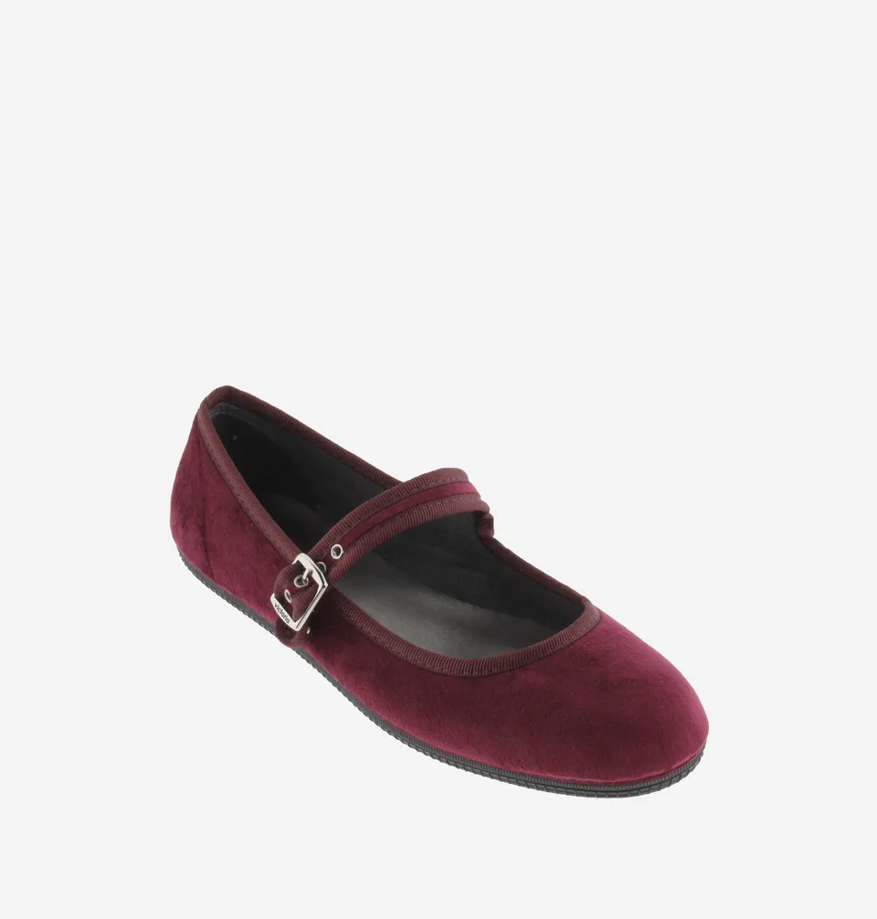 Victoria merceditas ballerine bambina 26 velluto bordeaux