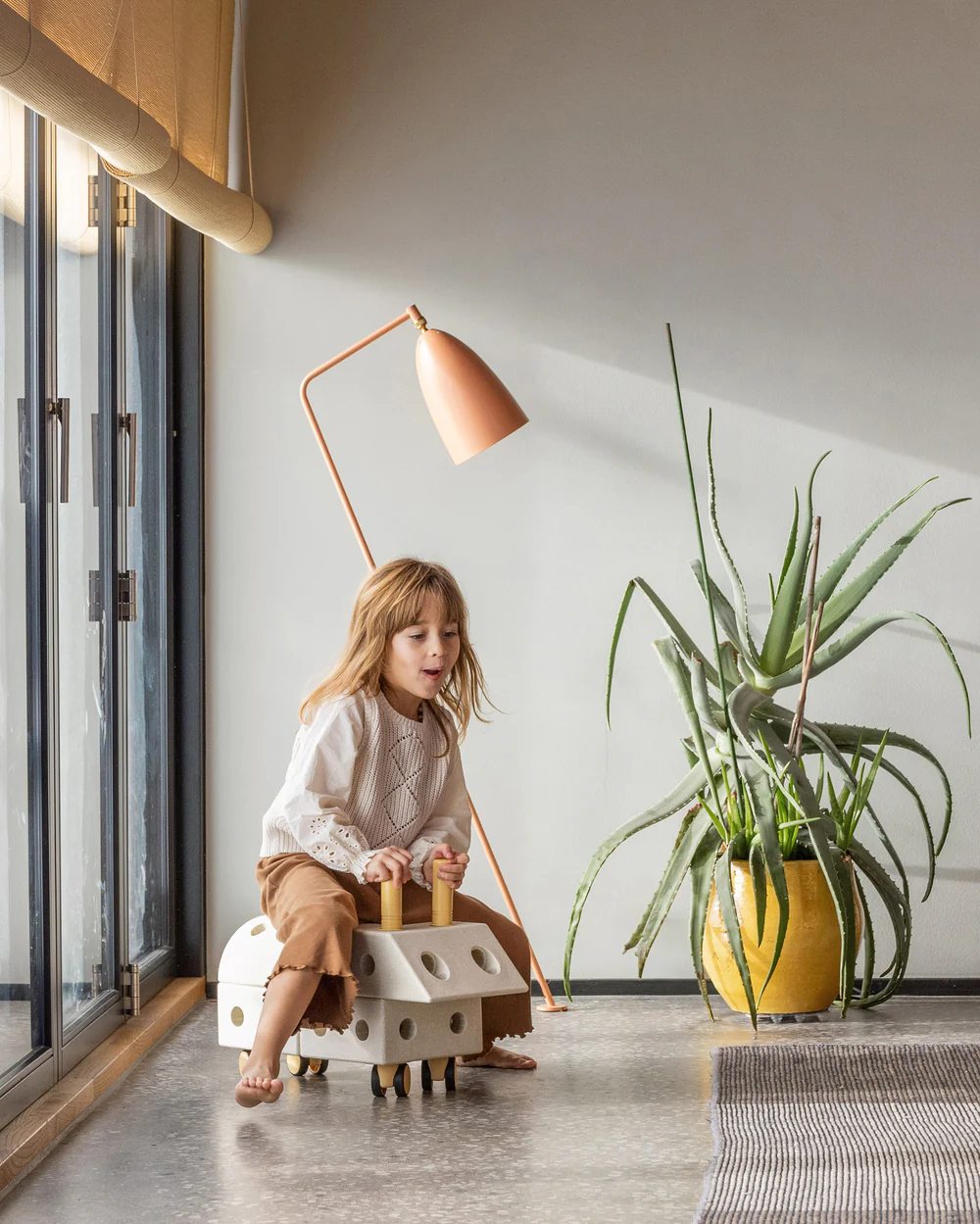 MODU Explorer Set costruzioni Sand-Yellow 20 pezzi