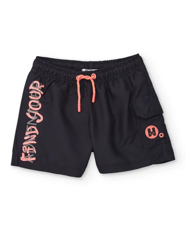 Tuc tuc costume bimbo nero boxer mare scritta laterale
