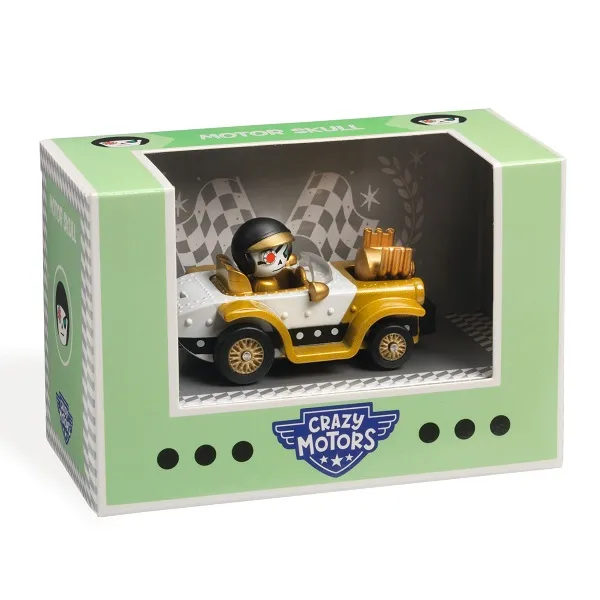Djeco Crazy Motors Motor Skull mini auto vinile