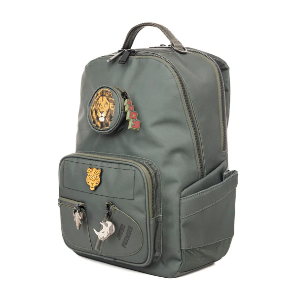 Jeune Premier Bobbie Big Five Khaki zaino scuola 20 l