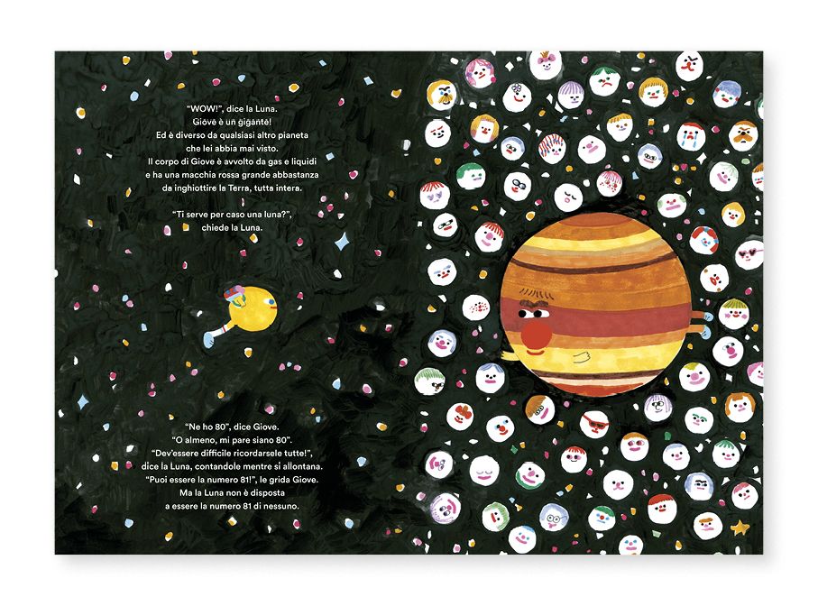 Corraini Il giorno in cui la luna e la terra litigarono libro 5 anni