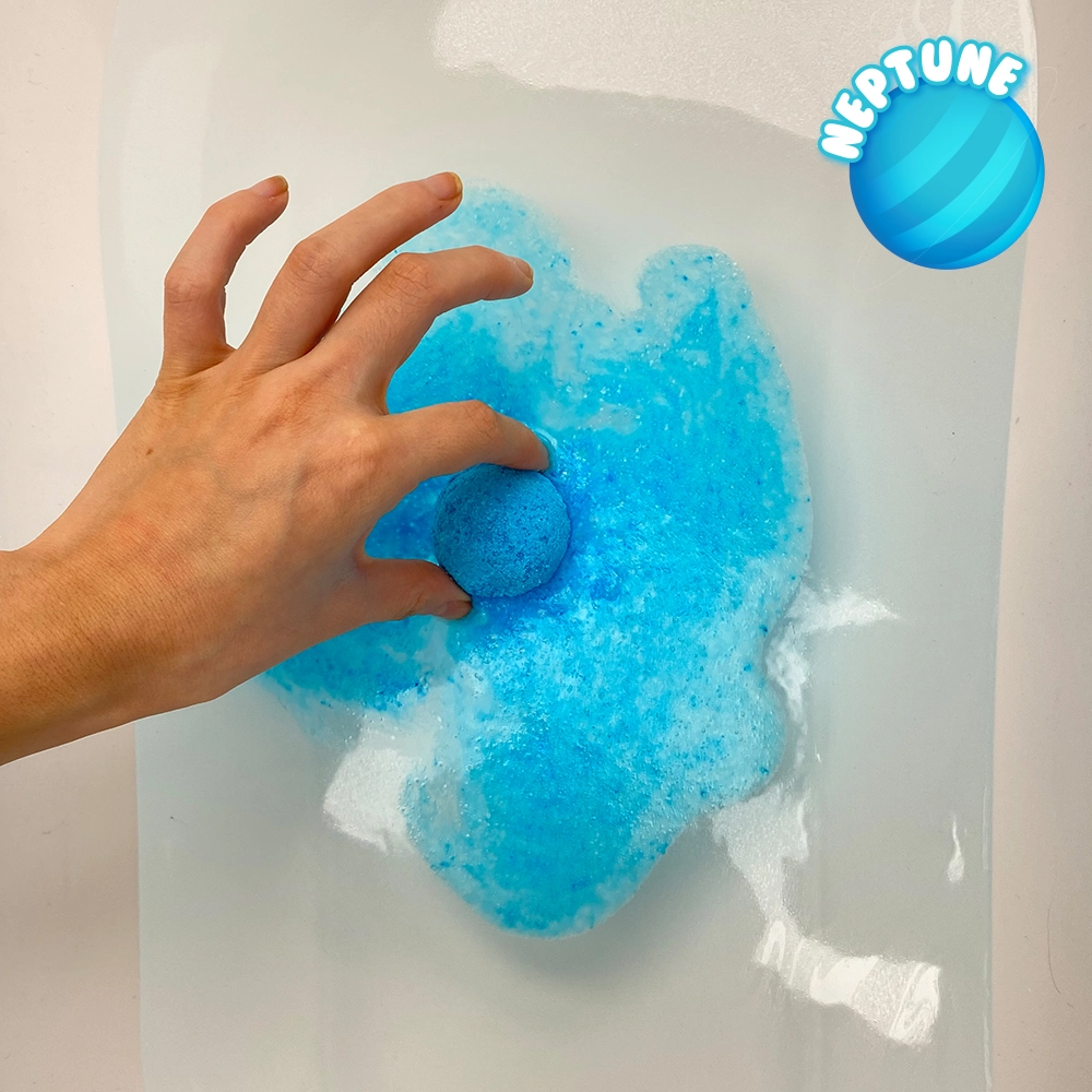 Zimpli Kids Solar System bombe bagno 8 pianeti