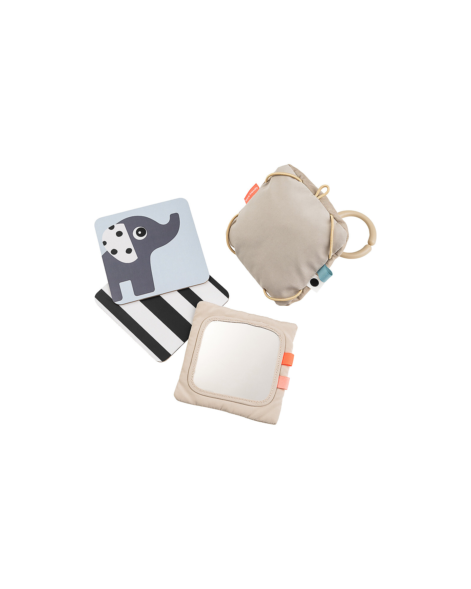 Done by Deer Tummy Time cuscino porta carte neonato