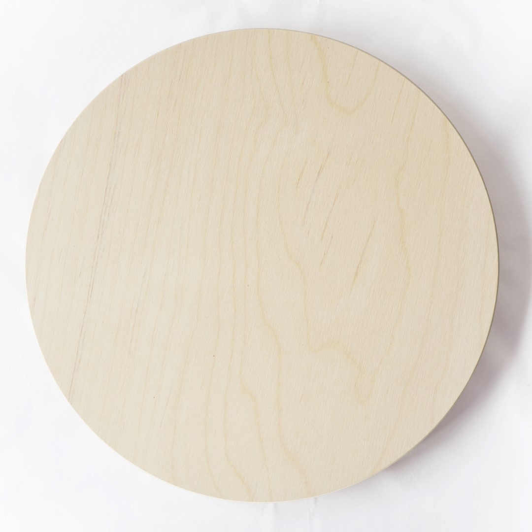Baboo Vassoio rotondo 30 cm vassoio montessori betulla