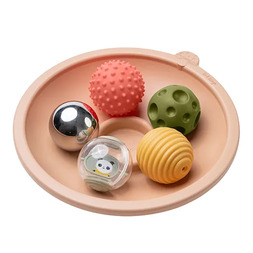 Taf Toys Tummy Time vassoio gioco sensoriale 5 sfere