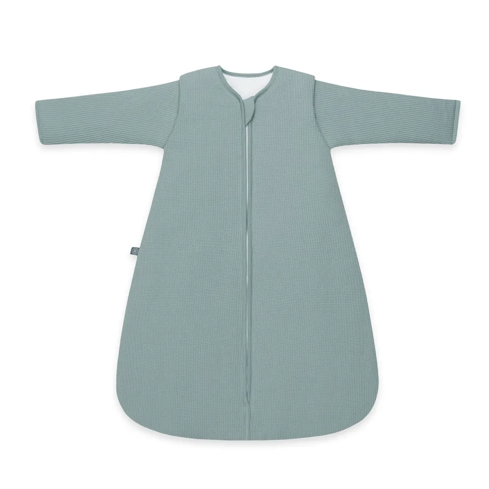 emma & noah Sacco nanna 3,5 TOG Essential Mint 70 cm cotone bio